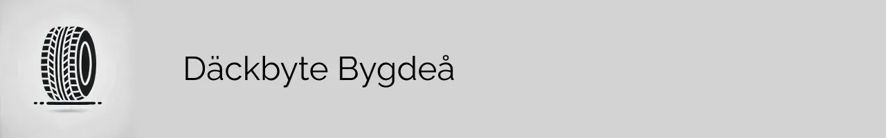 Däckbyte Bygdeå