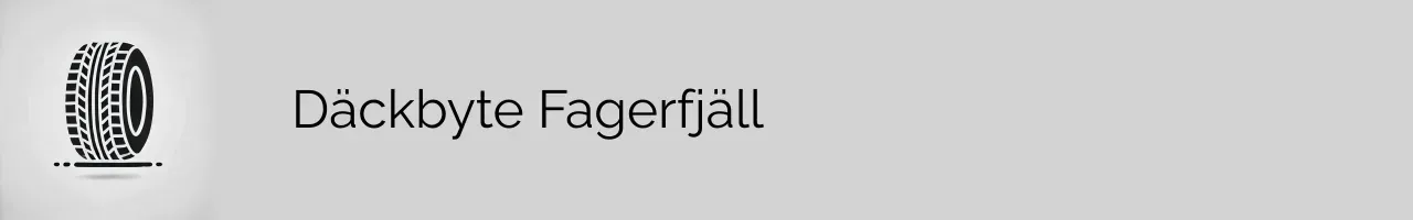 Däckbyte Fagerfjäll