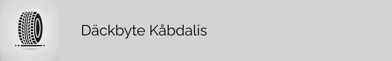 Däckbyte Kåbdalis
