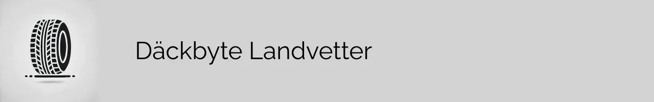 Däckbyte Landvetter