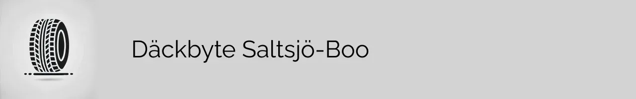 Däckbyte Saltsjö-Boo