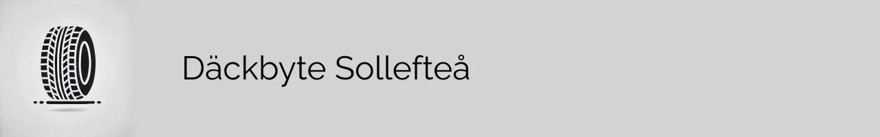 Däckbyte Sollefteå