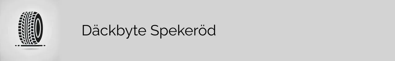 Däckbyte Spekeröd
